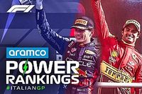 Power Ranking F1: Sainz empata a Verstappen como el mejor en Monza