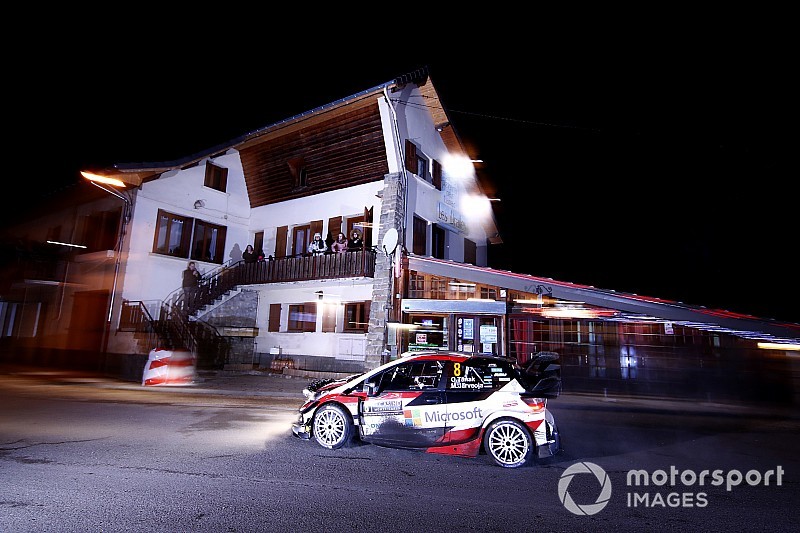 Monte Carlo WRC: Tanak leads, troubles hit Loeb and Meeke