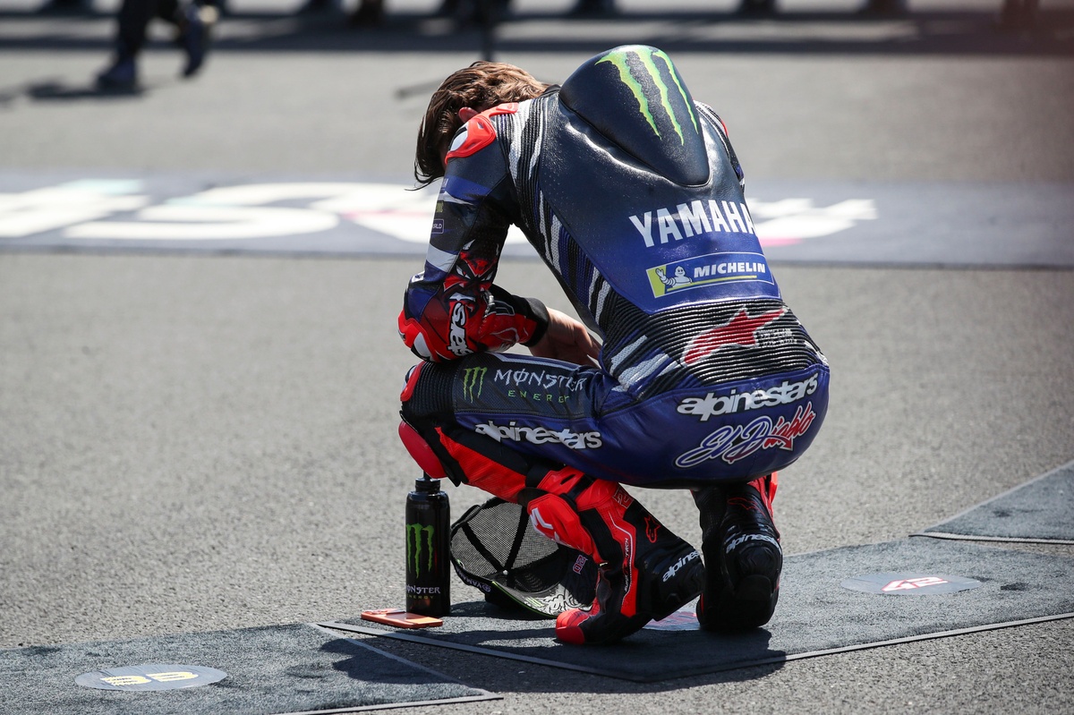 Quartararo explique son abandon en Hongrie : "Quelque chose n'allait pas"