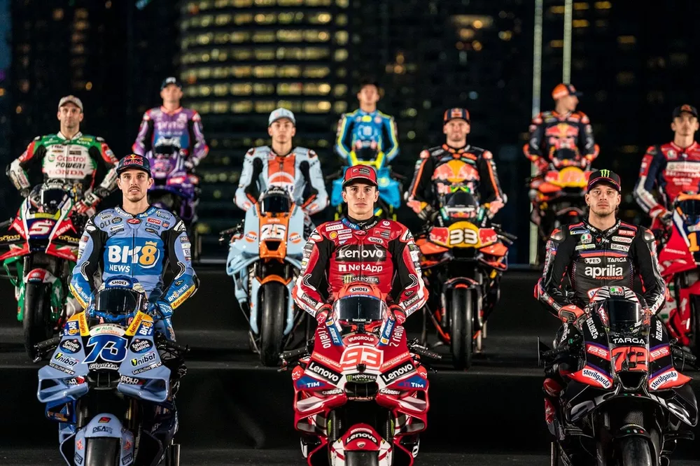 MotoGP riders group photo&nbsp; 