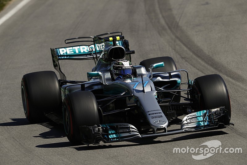 Bottas a lutté avec l'équilibre de sa Mercedes