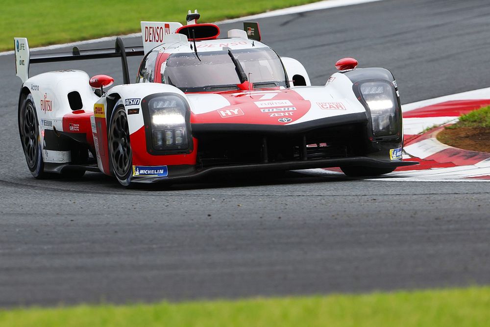 #7 Toyota Gazoo Racing Toyota GR010 - Hybrid LMP1: Mike Conway, Kamui Kobayashi, Jose Maria Lopez