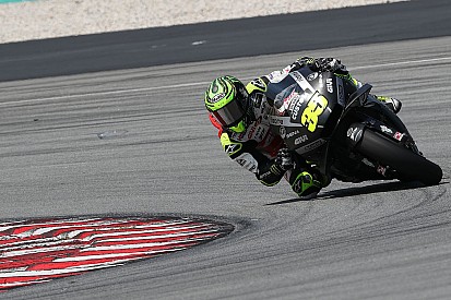 1er pilote Honda, Crutchlow doit encore s'adapter à l'avant de sa moto