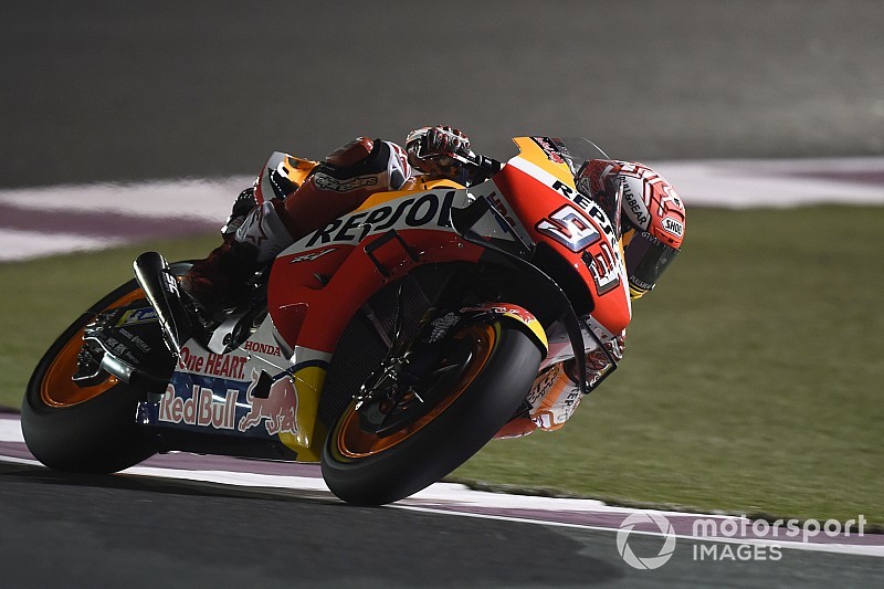 MotoGP Katar 3. antrenman: Marquez düşmesine rağmen en hızlısı!