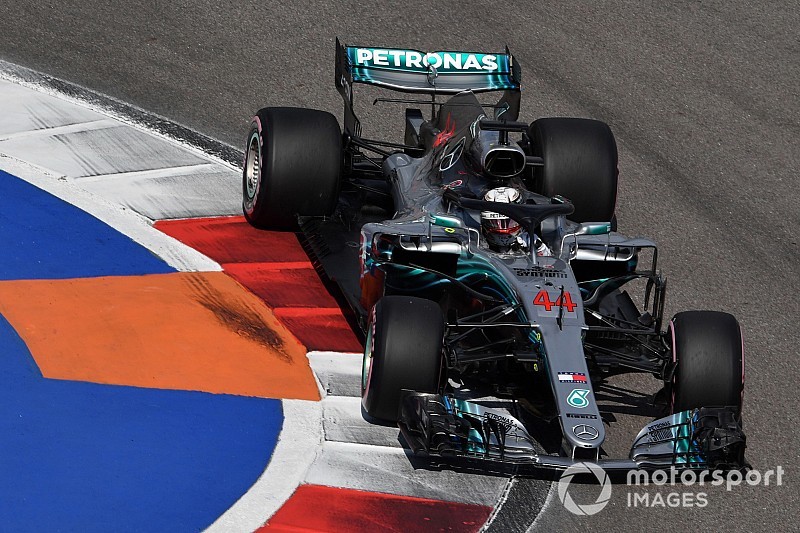 Russian GP: Hamilton tops FP3 as Mercedes dominates again