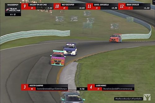 Canapino le gana un podio a Norris 