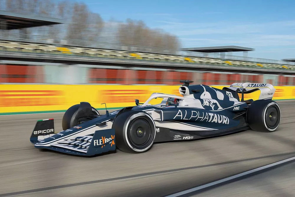 鈴鹿特注 アルファタウリ AT03 P.ガスリー 2022日本GP 角田裕毅初の母国レース】2022年日本GP仕様アルファタウリAT03の