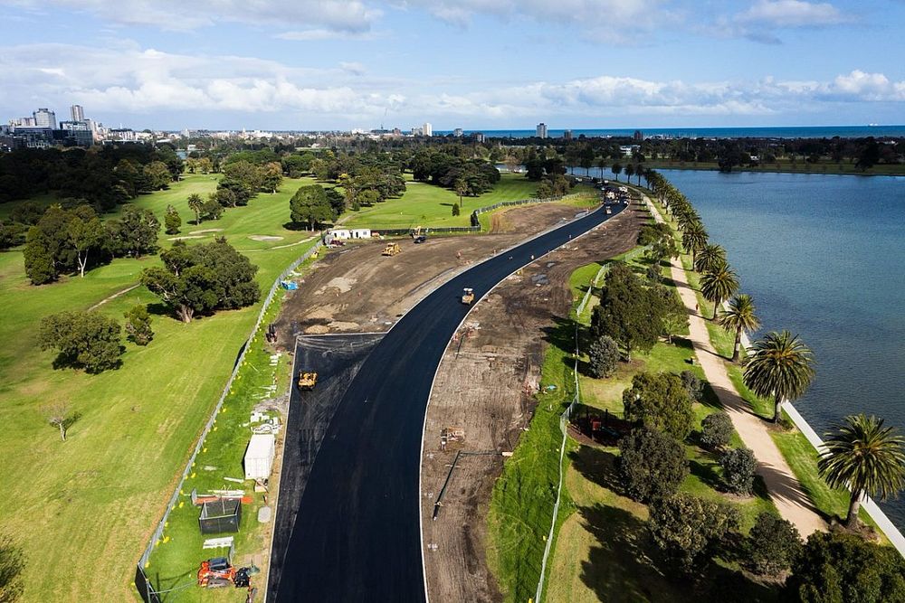 Albert Park modifications
