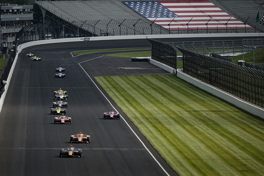 Pato O'Ward, Arrow McLaren SP Chevrolet, Felix Rosenqvist, Arrow McLaren SP Chevrolet, Marco Andretti, Andretti Herta-Haupert w/Marco & Curb-Agajanian Honda