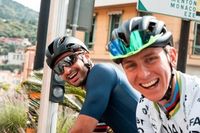 Carlos Sainz comparte con Tadej Pogacar un entrenamiento de lujo para M&oacute;naco