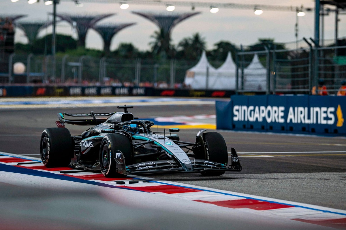 Here's the starting grid for F1's 2025 Singapore GP