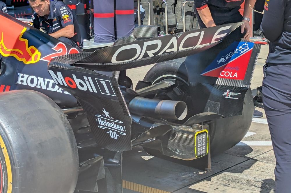 Detalle t&eacute;cnico del Red Bull Racing