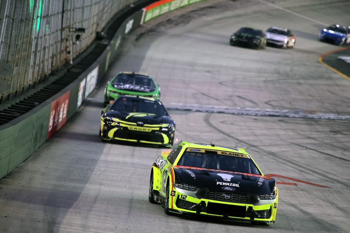 Ryan Blaney's radio hijacked by nephew during Bristol NASCAR race