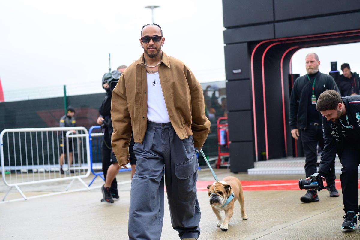 Lewis Hamilton shares health update on his beloved dog Roscoe after hospitalisation