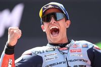 M&aacute;rquez no sab&iacute;a si hab&iacute;a sido tercero al cruzar la meta en Catalunya