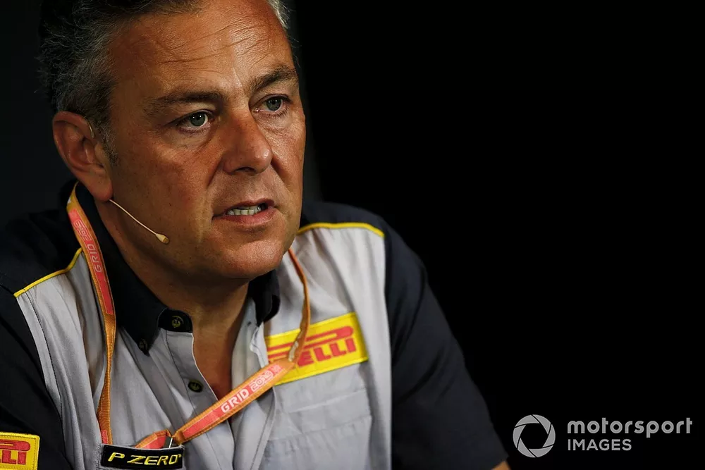 Mario Isola, Racing Manager, Pirelli Motorsport, durante la conferenza stampa dei team principal
