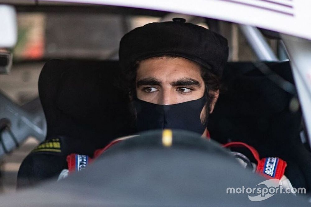 Caio Castro em treino da Porsche Cup