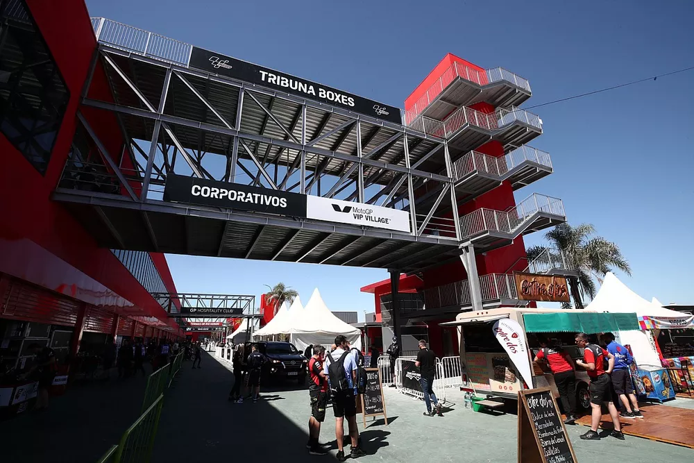 Le paddock de Termas de Rio Hondo