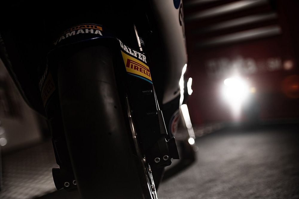 Decoraci&oacute;n de la moto del equipo Evan Bros. WorldSSP