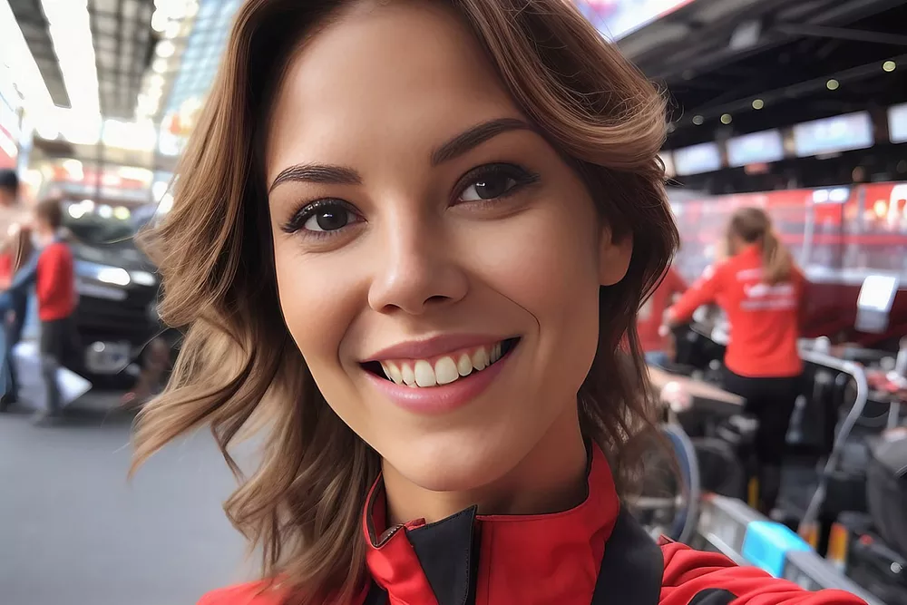 Ava, la influencer de Mahindra Racing creada por inteligencia artificial
