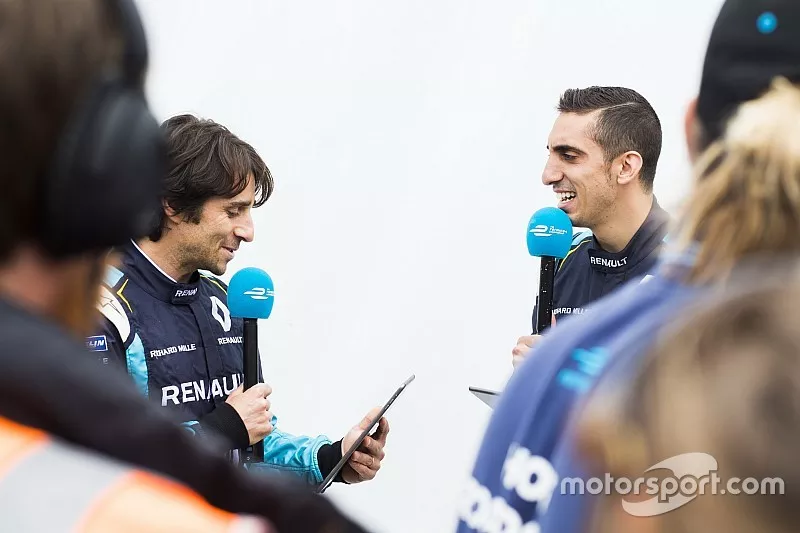 Nicolas Prost, Renault e.Dams and S&eacute;bastien Buemi, Renault e.Dams.