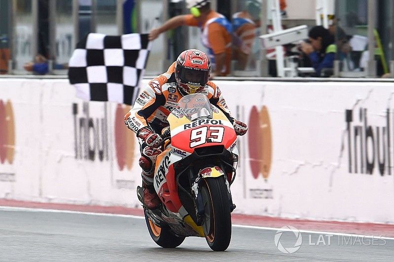 Ganador de la carrera, Marc Marquez, Repsol Honda Team
