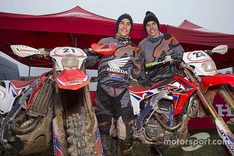 Marc M&aacute;rquez y su hermano, Alex M&aacute;rquez
