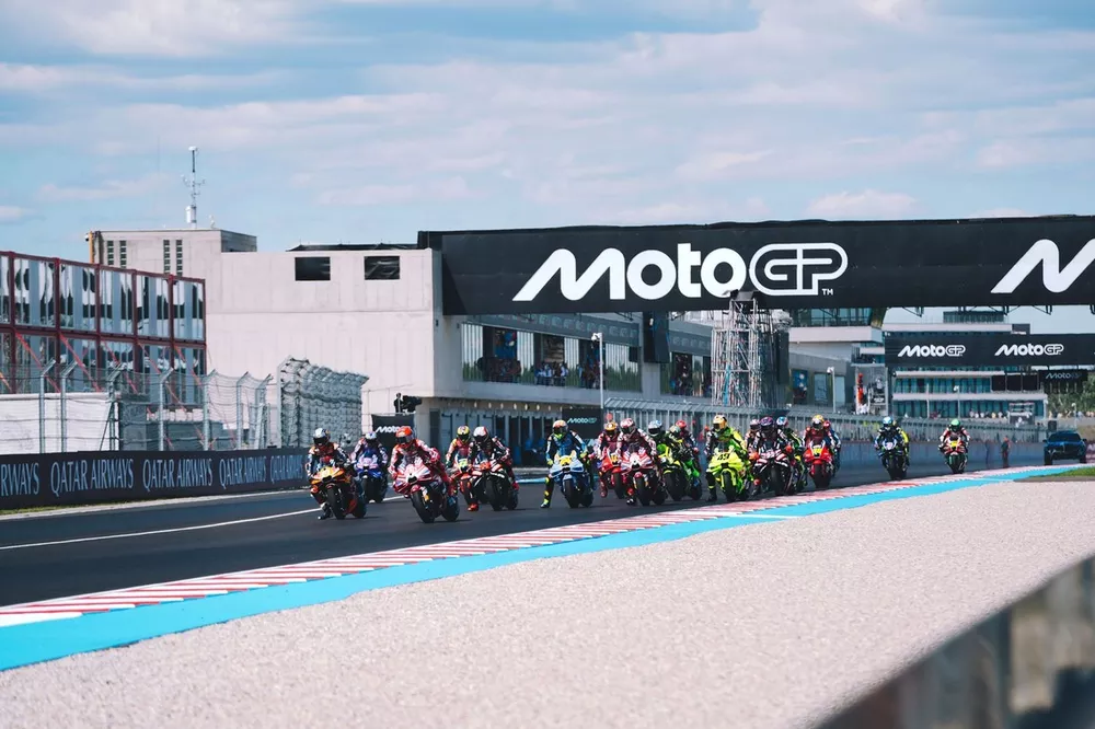 Salida del GP de Hungr&iacute;a de MotoGP