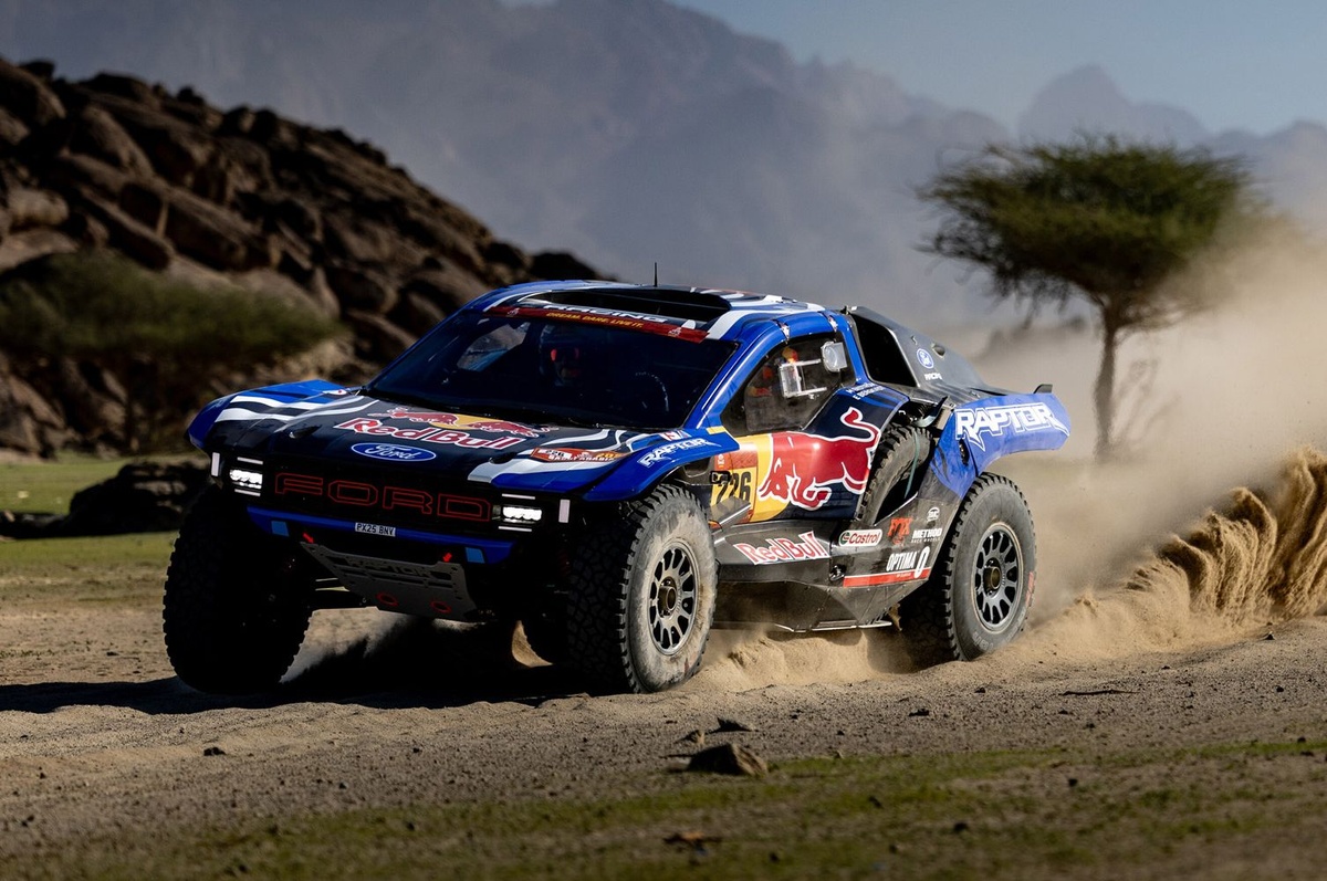 Ekström remporte le Prologue du Dakar, Ford marque les esprits