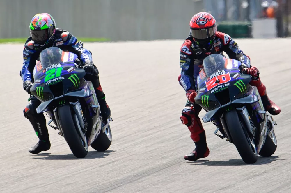 Franco Morbidelli, Yamaha Factory Racing, Fabio Quartararo, Yamaha Factory Racing.