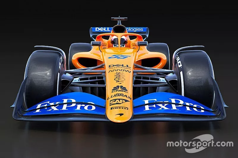 Coche de McLaren F1 2021 F1