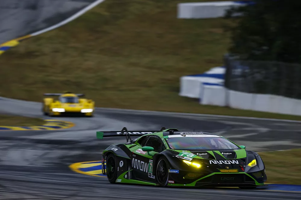 #78 US RaceTronics Lamborghini Huracan GT3 EVO2: Misha Goikhberg, Loris Spinelli, Patrick Liddy