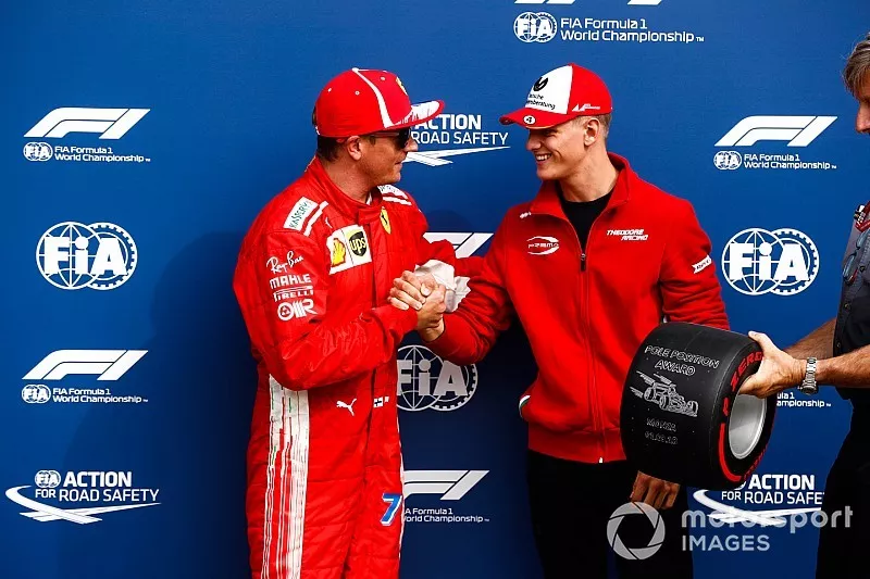 Mick Schumacher, Kimi Raikkonen, Ferrari