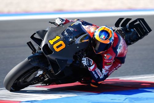 Marini aprueba de primeras la Honda de 2026: "Tiene mucho potencial"