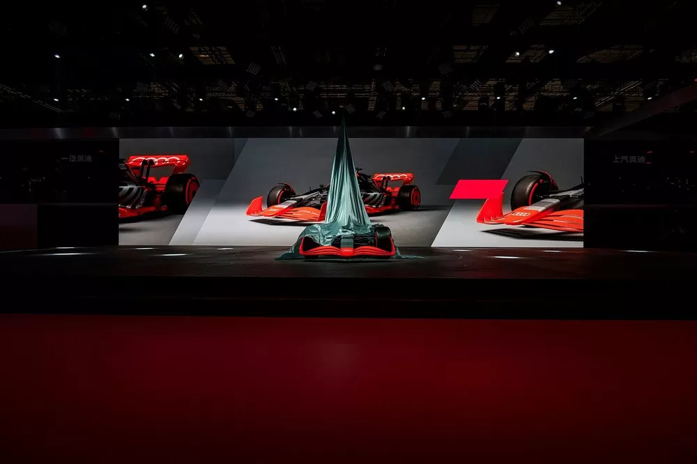 Audi CEO Markus Duesmann during the Audi press conference at Auto Shanghai 2023
