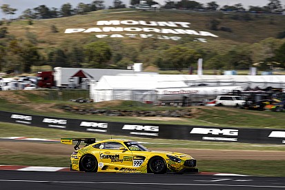 Bathurst 12 Hour: GruppeM Mercedes tops crash-marred practice