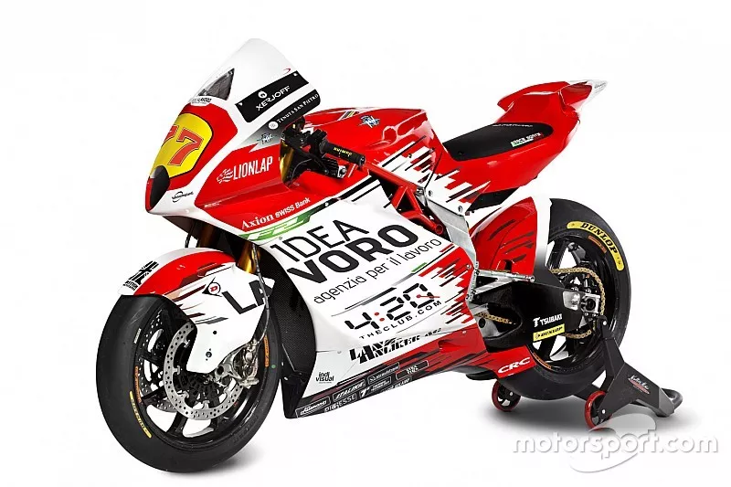 #77 Dominique Aegerter, MV Agusta F2 bike detail