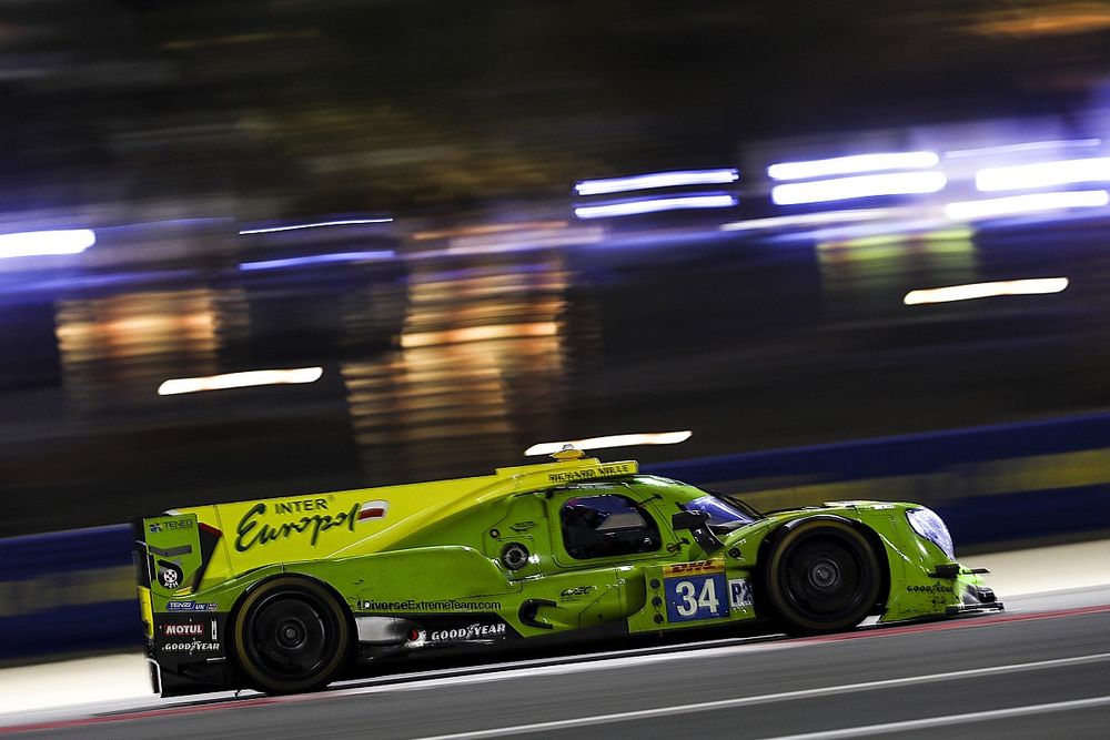 #34 Inter Europol Competition Oreca 07 Gibson: Jakub Smiechowski, Rengar Van der Zande, Alex Brundle 