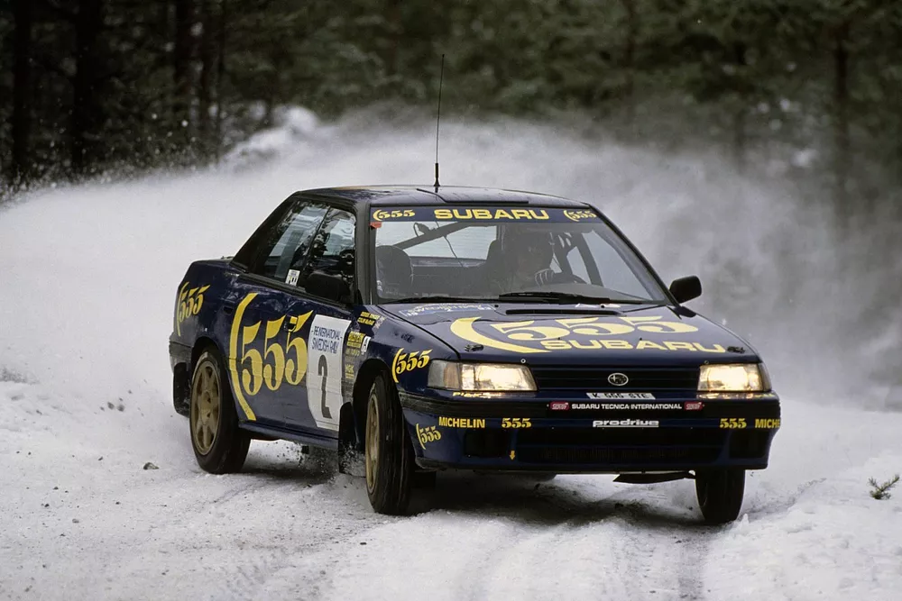 Colin McRae, Derek Ringer, Subaru Legacy RS