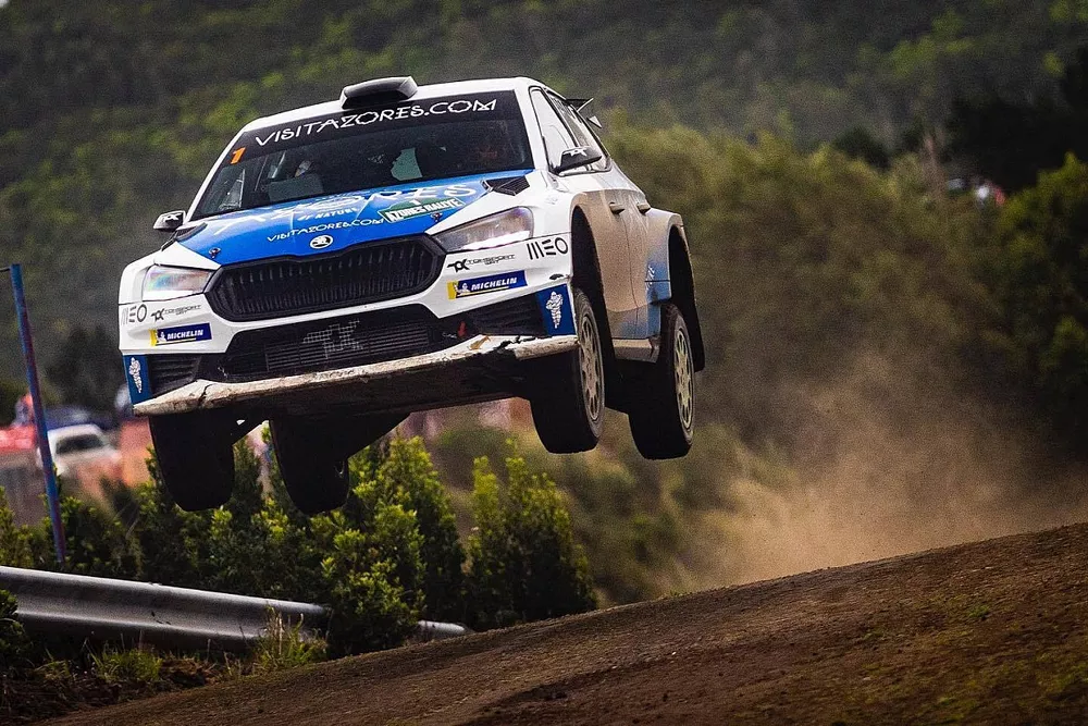 Sebastien Loeb, Laurene Godey, Skoda Fabia RS Rally2