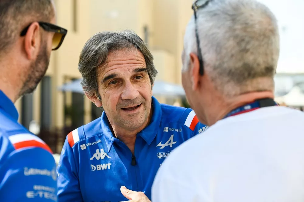 Davide Brivio, diretor de corrida da Alpine F1