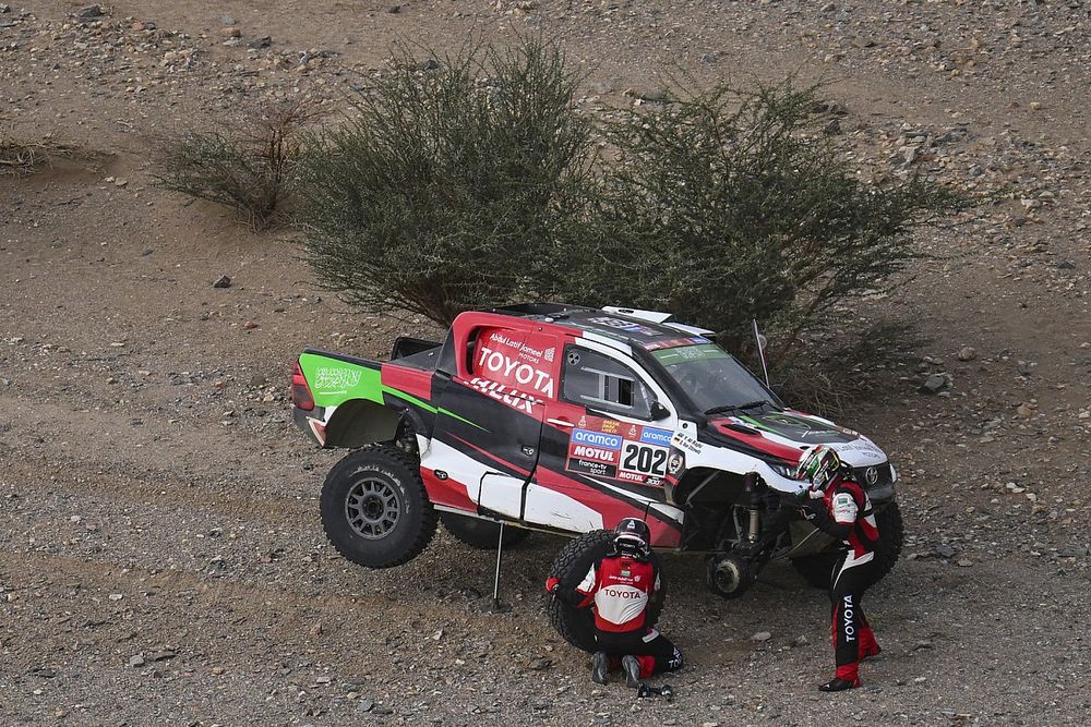 #202 Overdrive Racing Toyota: Yazeed Al Rajhi, Dirk von Zitzewitz