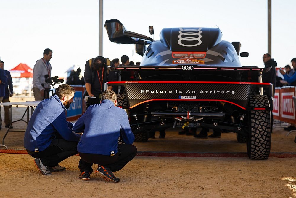 #204 Team Audi Sport: St&eacute;phane Peterhansel, Edouard Boulanger