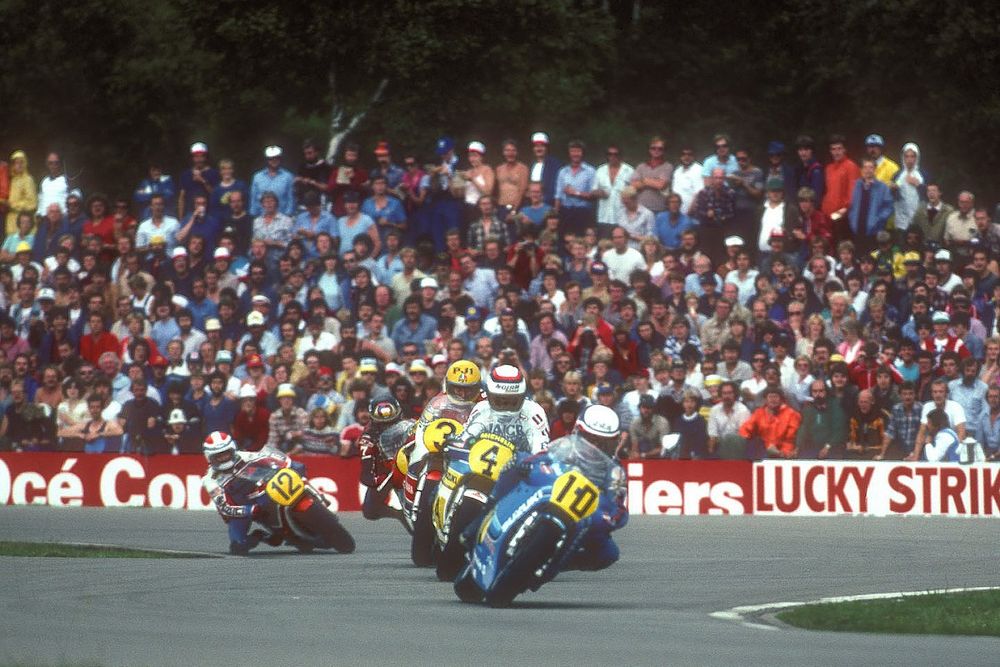 Franco Uncini, Graeme Crosby, Eddie Lawson, Freddie Spencer