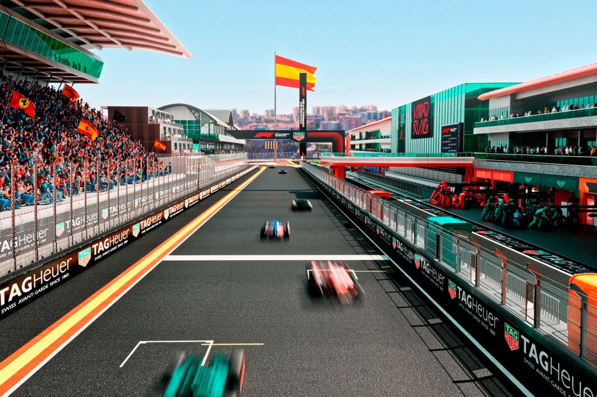 Sainz destaca "La Monumental" como curva única de Madring y confirma avance sólido del circuito