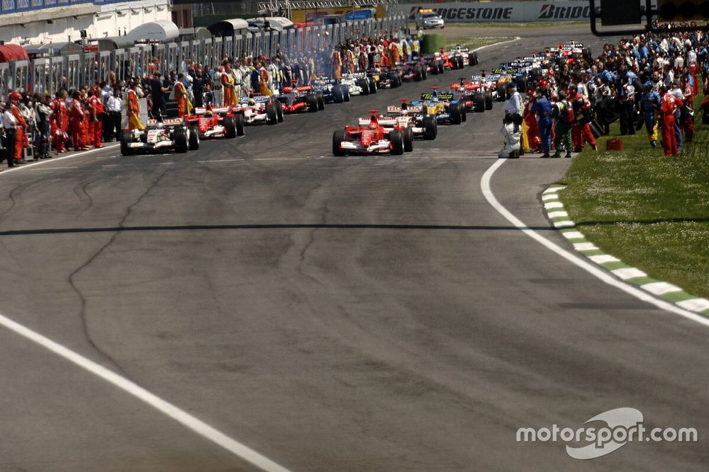 El inicio de la vuelta de formación