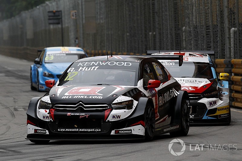 Macau WTCC: Huff takes record ninth win in wet race