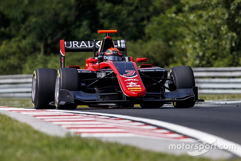Мазепин выиграл гонку GP3, лидируя от старта до финиша