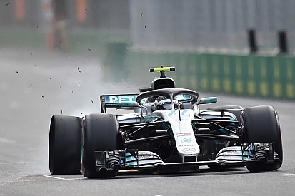Bottas: Parçanın üzerinden geçtiğimi fark etmedim