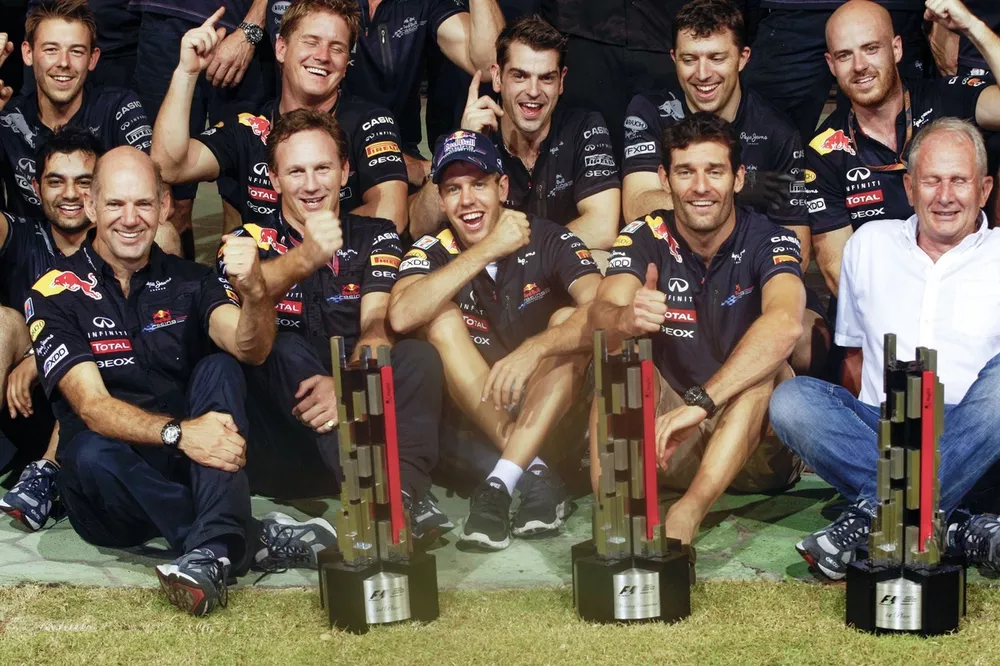 若い頃あんなに欲しかったトロフィーも、今は……。4度のF1王者ベッテル